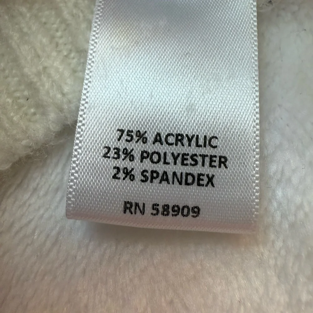 Copper Key Dillards Exclusive Cozy Cream Sweater for Girls Size 6